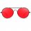 червени очила с капаци